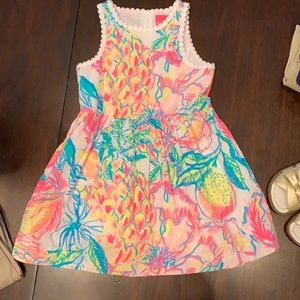 EUC Lilly Pulitzer girls sleeveless dress size 6